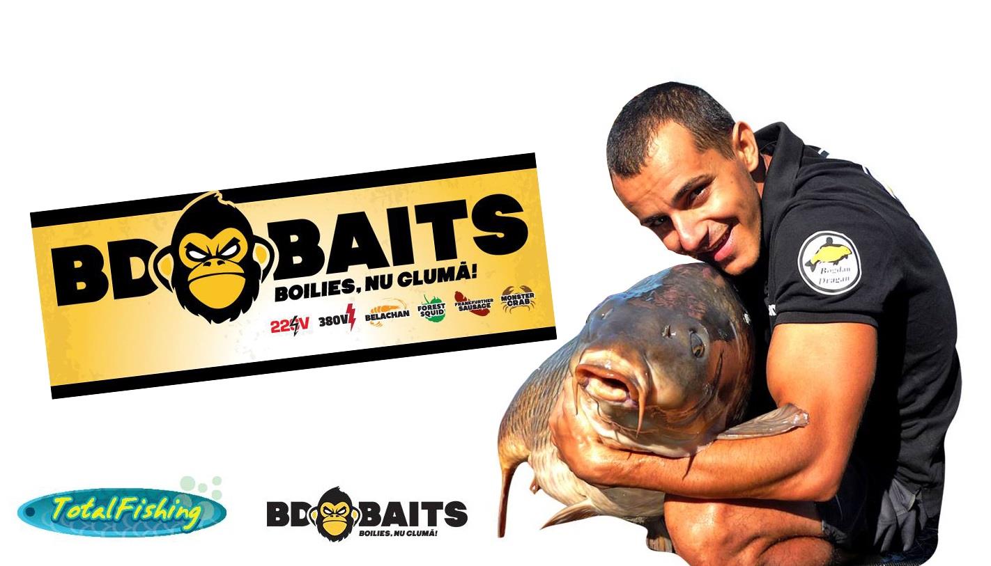 Lansare oficiala BD Baits in magazinul Total Fishing. Cadouri pentru primii 50 de cumparatori.